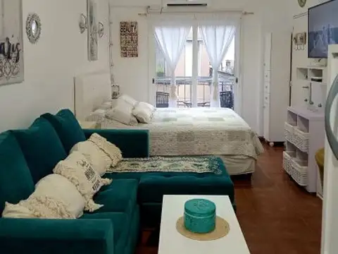 Alquiler temporario monoambiente amoblado balcón Barrio norte