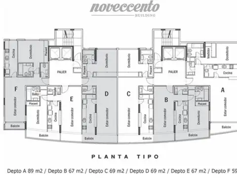 Departamento 2 ambientes con 1 baño