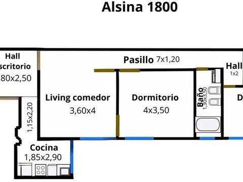 Departamento en Venta en Balvanera, USD 94.999