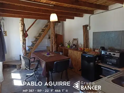 Casa 2 ambientes con 1 baño