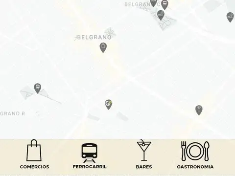 Departamento Monoambiente con 1 baño