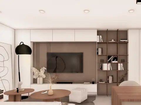 Departamento 3 ambientes con 2 baños