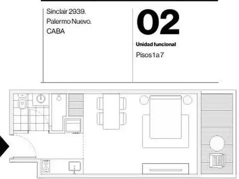 Departamento en Venta al Sur