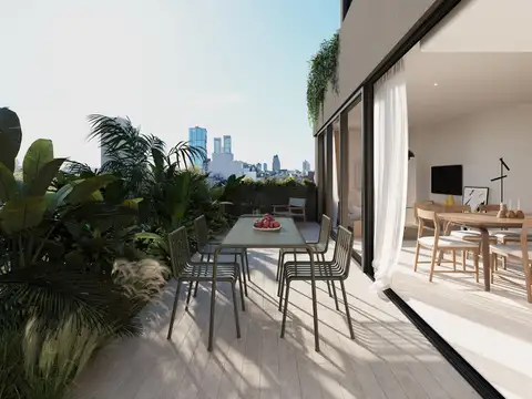 DEPARTAMENTO - VENTA - PALERMO HOLLYWOOD - 2 AMBIENTES - FRENTE - TERRAZA - AMENITIES - POZO