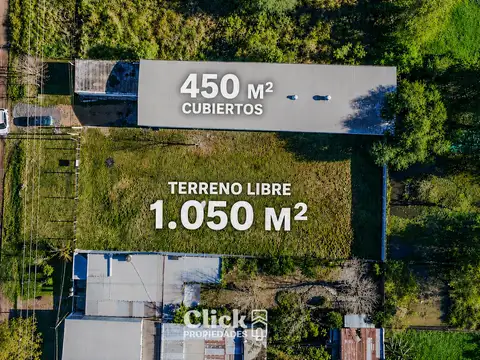 Galpon en Venta 50  mts Fondo