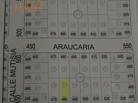Terreno en Venta en San Patricio del Chañar, USD 21.000