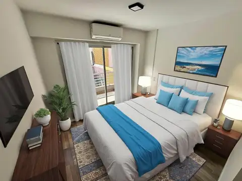 Departamento 3 ambientes con 2 baños