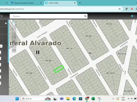 Terreno en Venta en Miramar, USD 12.000