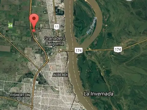 LOTE EN VENTA ZONA NORTE DE ROSARIO 5,2 HECTAREAS