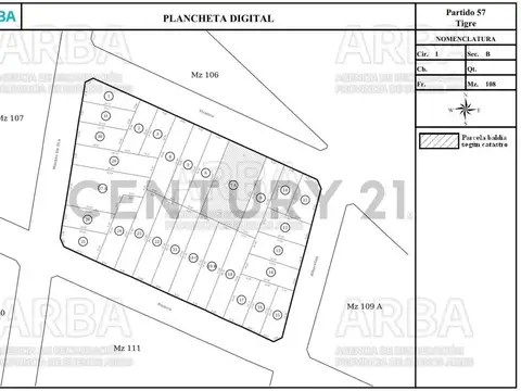 Lote en Tigre Centro - Apto Edificio