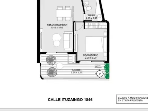 Departamento en Venta en Abasto, USD 103.100