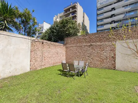 Excelente 3 amb amoblado. Con galería y jardín. Muy luminoso!
