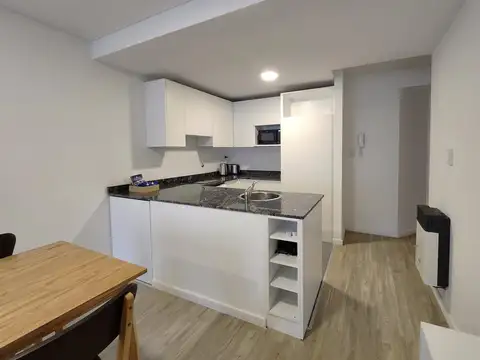 Departamento 2 ambientes con 1 baño