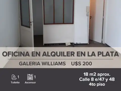 Oficina en Alquiler La Plata