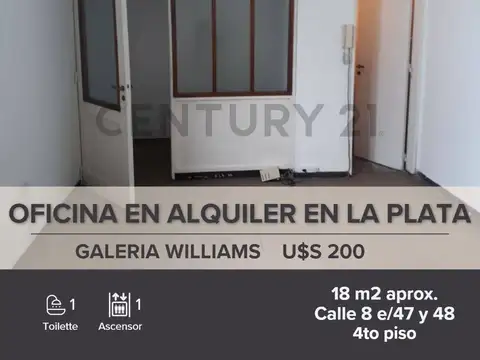 Oficina en Alquiler La Plata