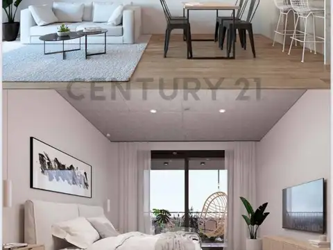 Departamento Monoambiente con 1 baño