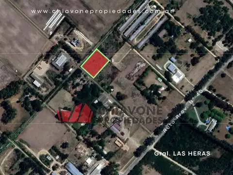 Amplio lote en zona industrial – Gral Las Heras. 10102