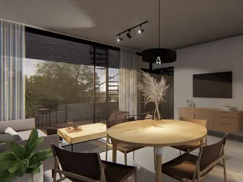 Departamento 2 ambientes con terraza nuevo a estrenar en el Centro de San Martín (opcional cochera)