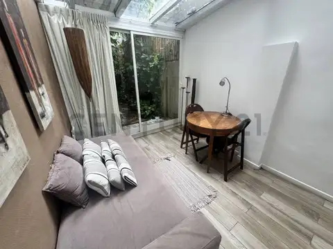 VENTA DEPARTAMENTO MONOAMBIENTE CON PATIO EN PALERMO CHICO REFACCIONADO A NUEVO AMOBLADO APTO PROFES