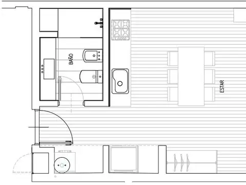 Departamento en Venta en Centro De Lujan, USD 82.000