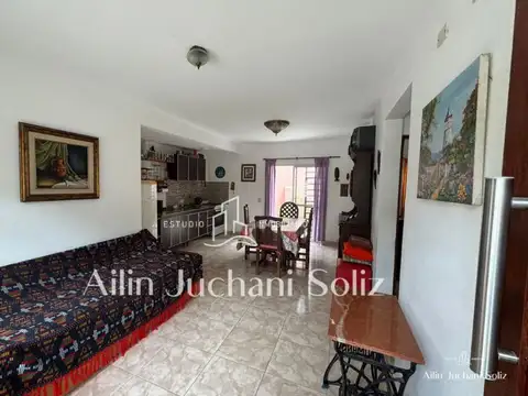 Departamento 2 ambientes con 1 baño