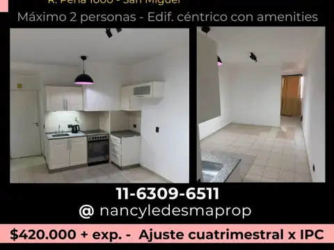 $420.000 Monoambiente Edif. Ibiza IV