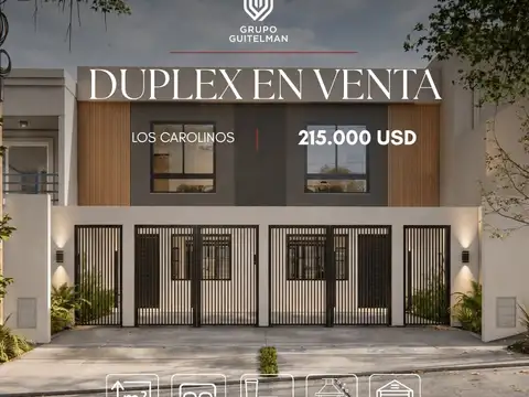 Dúplex en venta de 3 dorm. c/ cochera en Tres Cerritos, Salta