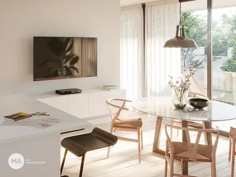 Departamento 4 ambientes con 2 baños