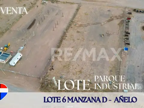 Venta lote en parque industrial