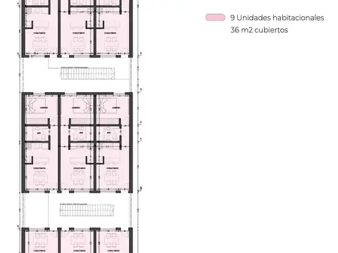 Departamento 2 ambientes con 1 baño