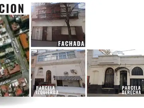 LOTE PARA DESARROLLO EN VENTA FLORES, PERMUTA! 