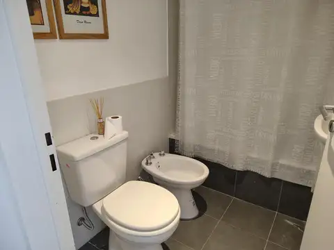 Departamento 2 ambientes con 2 baños