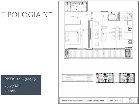 Departamento en Venta de 2 ambientes
