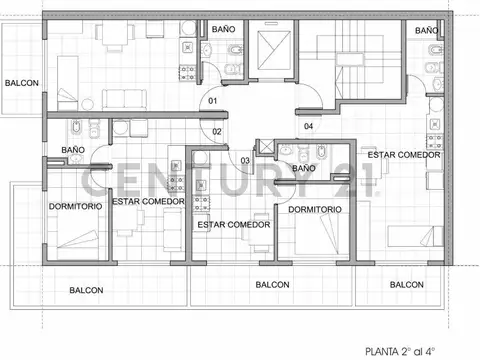 Departamento en Venta de Monoambiente