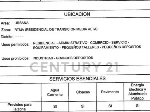 Terreno en Venta en Castelar, USD 1.200.000