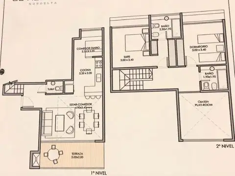Departamento en Venta de 3 dormitorios