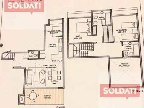 Departamento en Venta de 3 dormitorios