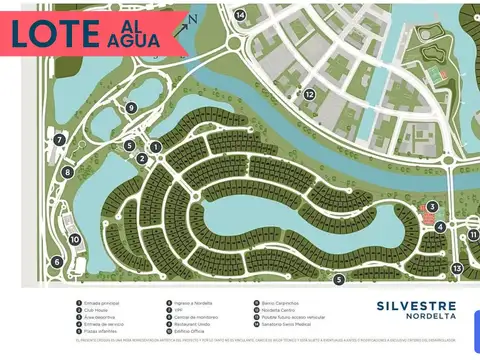 VENTA LOTE - SILVESTRE NORDELTA - al agua