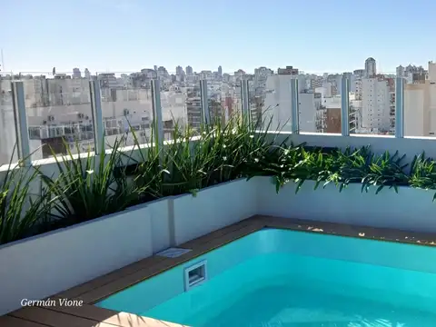 Departamento 2 ambientes con 1 baño