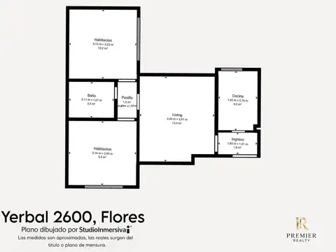 Departamento en Venta en Flores, USD 79.000