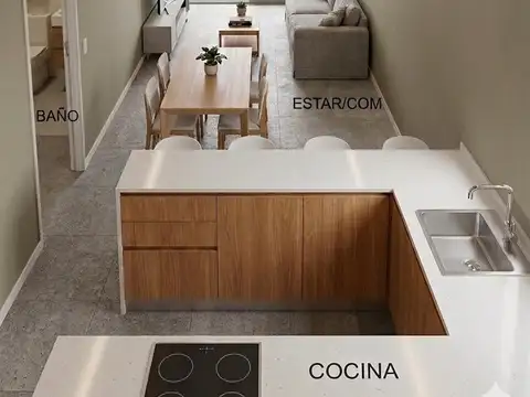 Departamento 1 Ambiente con balcón a Estrenar  I  Coghlan
