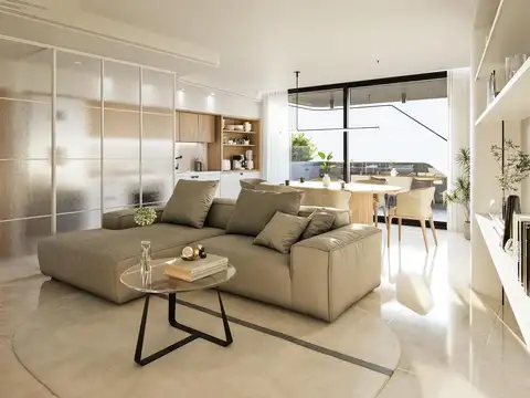 Departamento 3 ambientes con 2 baños