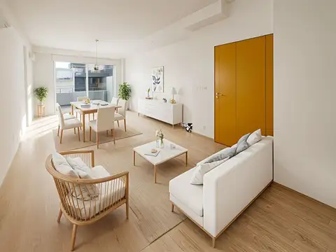 Departamento 2 ambientes con 1 baño