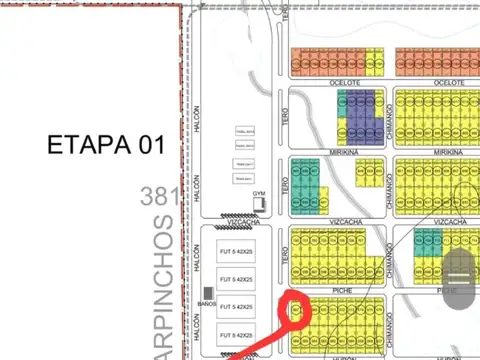 Terreno en Venta 10  mts Frente