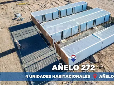 Venta lote con 4 unidades habitacionales en añelo