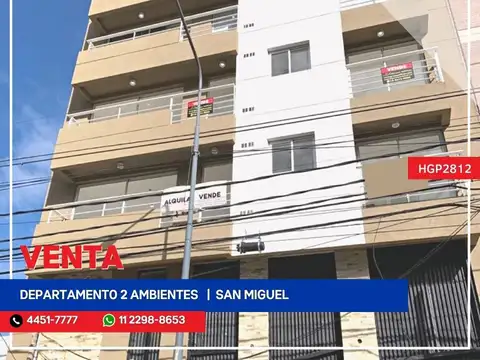 Departamento - Venta - Argentina, San Miguel - Paunero 1049