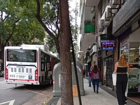 Avenida Entre Ríos y Moreno