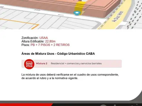 Terreno en Venta en Almagro, USD 245.000