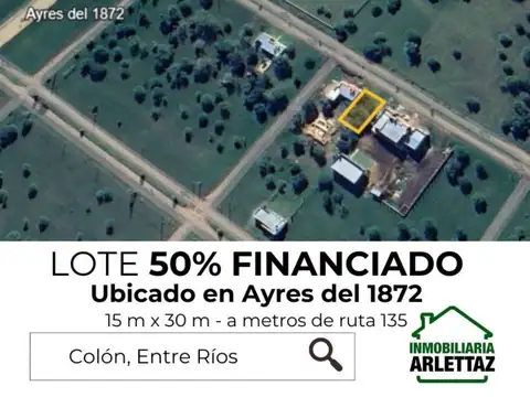 Lote en barrio Ayres del 1872