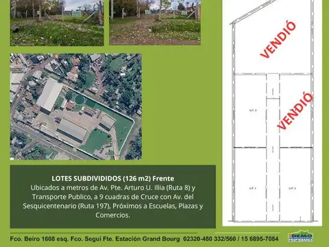 Venta Terreno en Grand Bourg